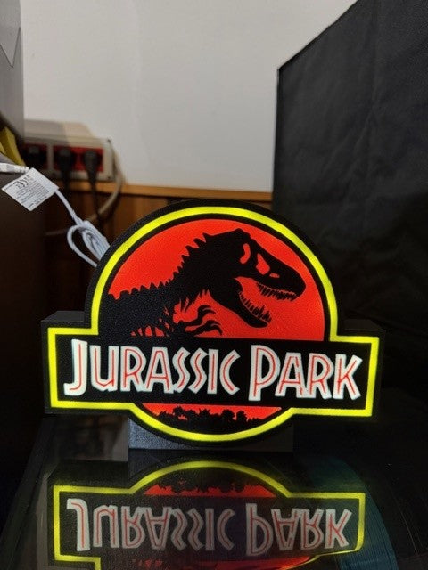 Jurassic Park Lamp - When Dinosaurs Light Up the Night