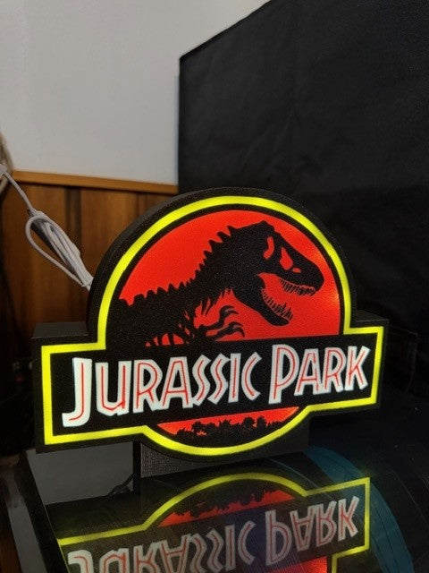 Jurassic Park Lamp - When Dinosaurs Light Up the Night