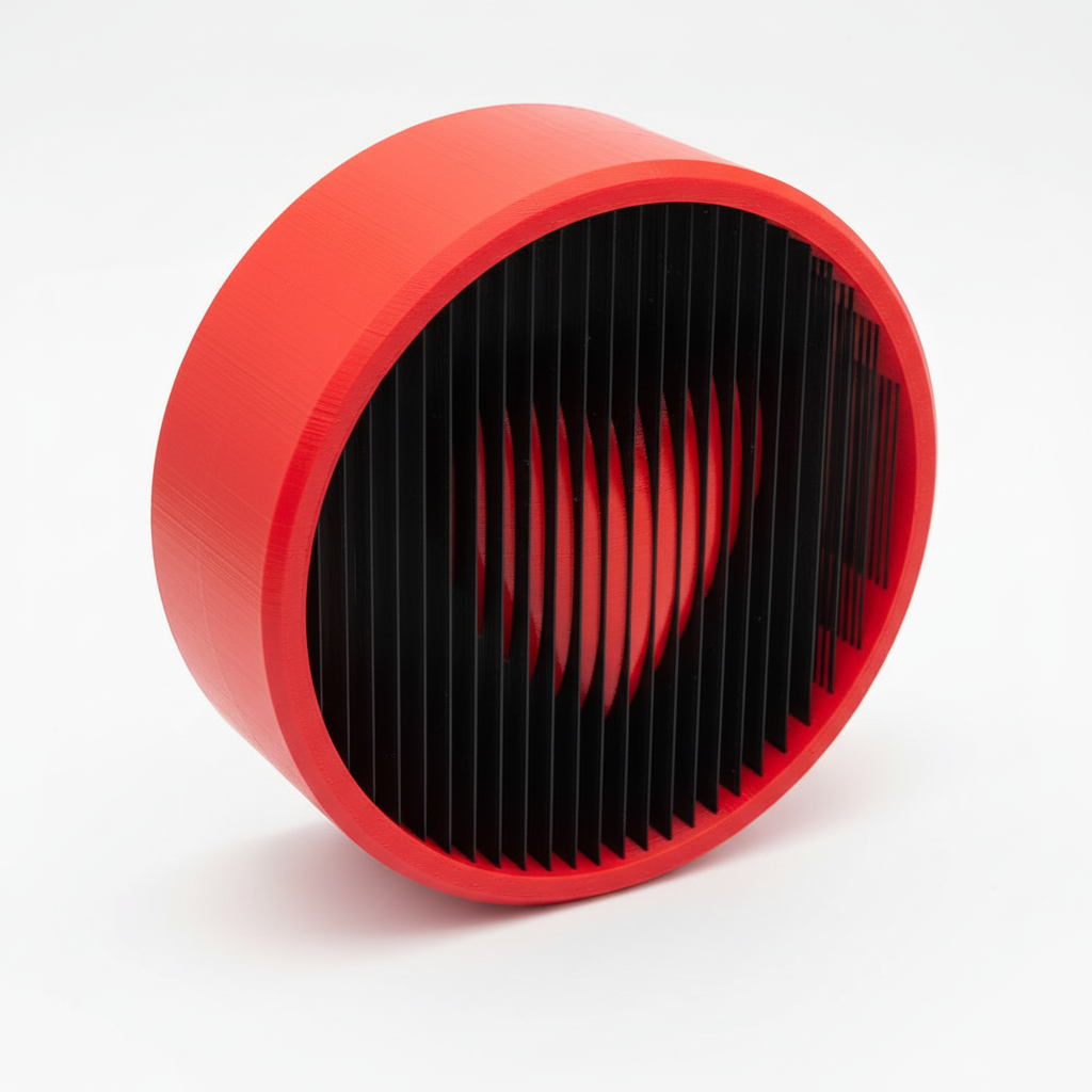Cuore Sospeso - Scultura 3D d'Amore