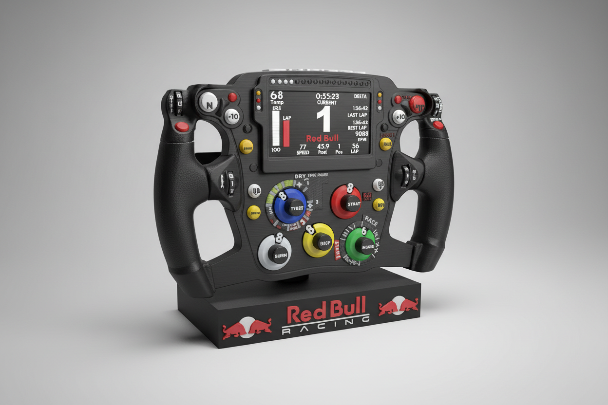 Replica Volante F1 Max Verstappen - Pezzo da Collezione Stampato in 3D