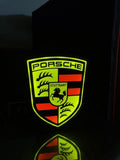 Porsche 3D Logo Lamp - Exclusive 3D Printed Design
