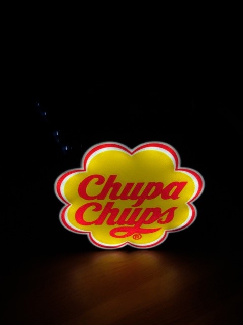 Lampada LED Chupa Chups 3D - Dolce Icona Pop Stampa 3D Artigianale