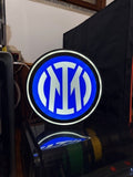 Lampada LED Inter - Stemma FC Internazionale Stampa 3D Artigianale