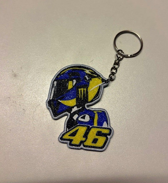 Portachiavi Valentino Rossi Stilizzato con 46
