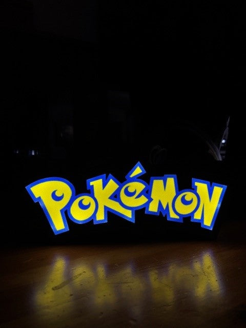 Lampada Pokémon 3D - Mondo Pokémon Stampato in 3D