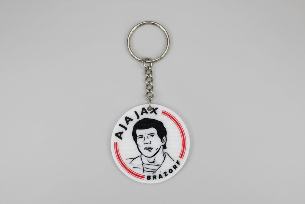 Ajeje Brazorf Keychain - Three Men and a Leg - PLA 3D Print