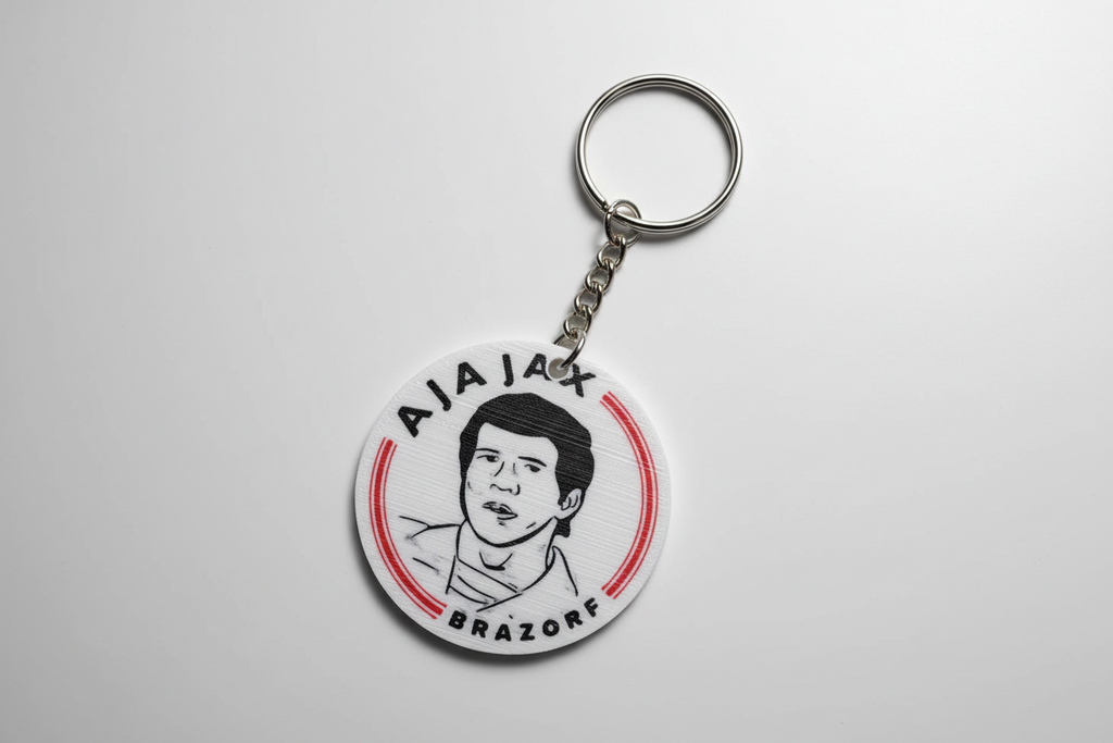 Ajeje Brazorf Keychain - Three Men and a Leg - PLA 3D Print