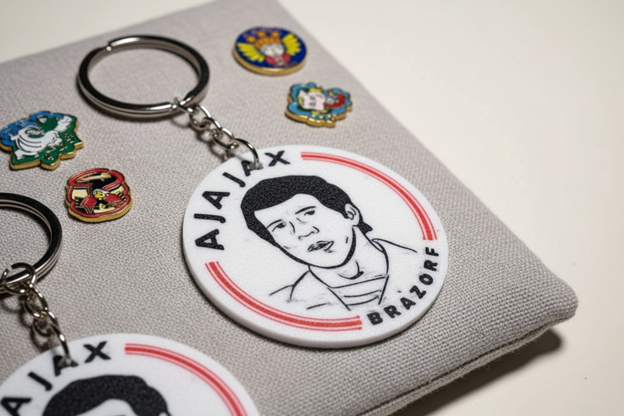 Portachiavi Ajeje Brazorf - Tre Uomini e Una Gamba - Stampa 3D PLA