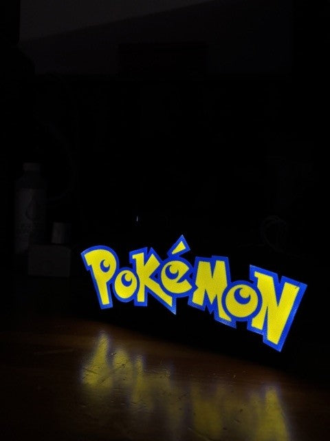 Lampada Pokémon 3D - Mondo Pokémon Stampato in 3D