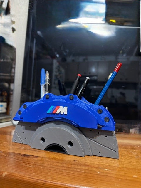 BMW M Performance Pen Holder - 3D Handcrafted Brake Caliper Print