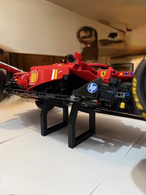 Supporti Espositore Ferrari LEGO SF-24 - Set 2 Pezzi Stampati in 3D