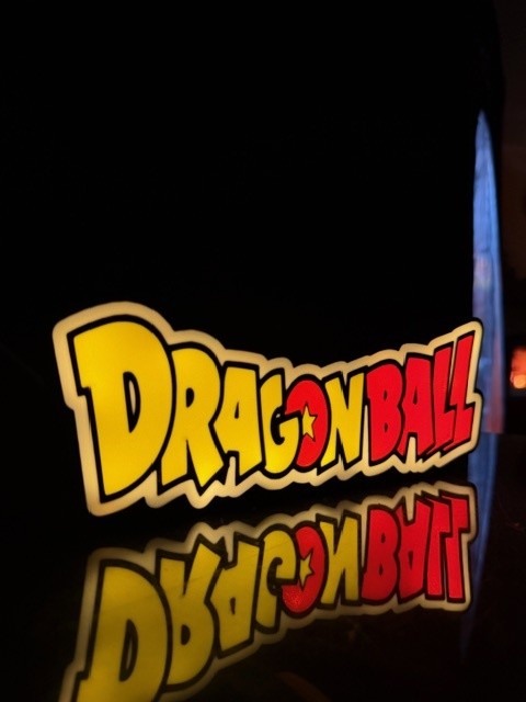 Lampada Decorativa Dragon Ball - Creazione 3D Esclusiva