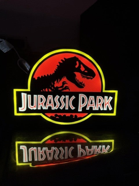 Lampada Jurassic Park - Quando i Dinosauri Illuminano la Notte