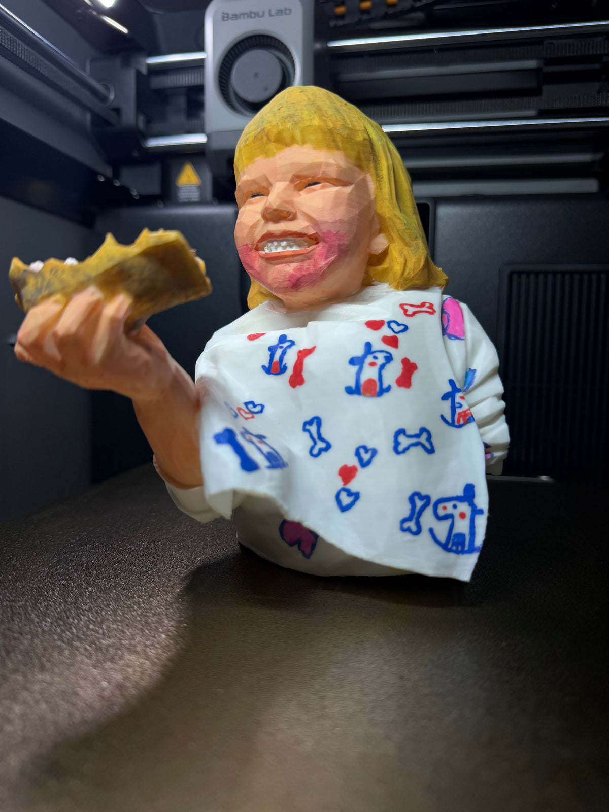 Statuetta 3D Personalizzata da Foto, Realizzata e Dipinta a Mano, Figurina Personalizzata in PLA, Regalo Unico e Originale
