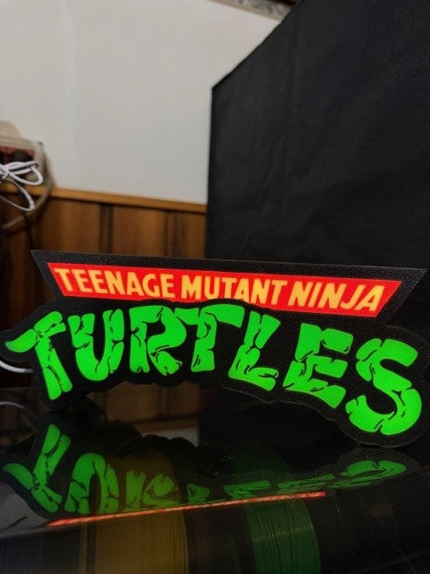 Lampe 3D Tortues Ninja - Illuminez votre monde comme un héros