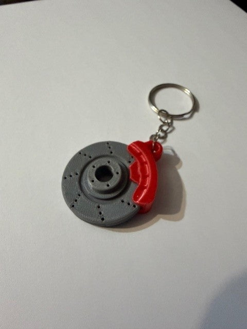 Portachiavi Disco Freno con Pinza Rotante