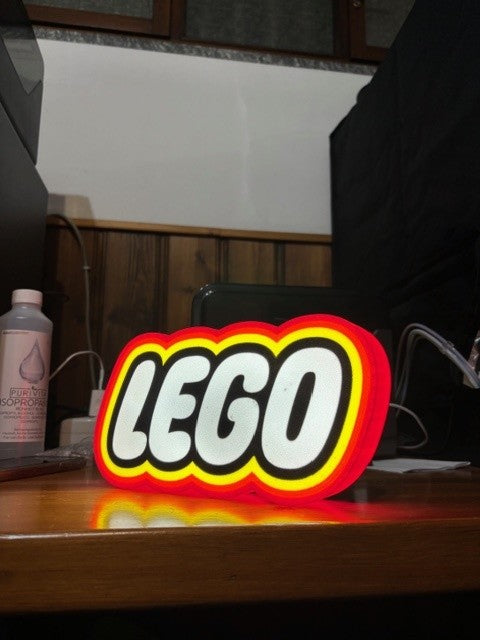 Lampada Lego 3D - L'Infanzia che Illumina i Tuoi Ricordi