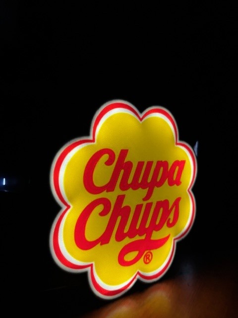 Lampada LED Chupa Chups 3D - Dolce Icona Pop Stampa 3D Artigianale