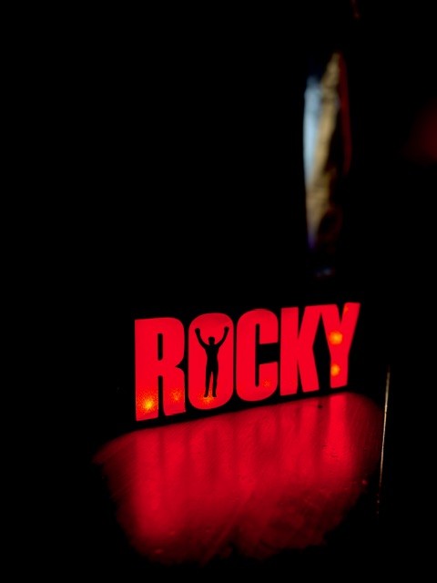 Rocky 3D LED Lamp - Philadelphia Boxing Icon Handcrafted 3D Print