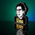 Lampada Ayrton Senna 3D - Il Mito della Formula 1 che Illumina la Passione