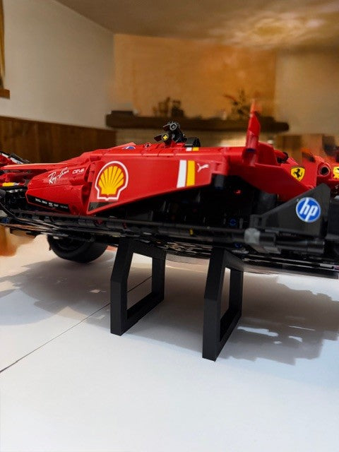 Supporti Espositore Ferrari LEGO SF-24 - Set 2 Pezzi Stampati in 3D