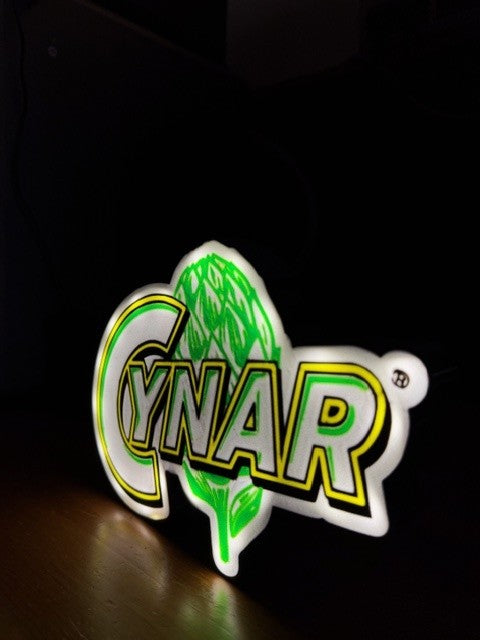 Lampada Cynar 3D - Amaro al Carciofo Iconico Stampato in 3D