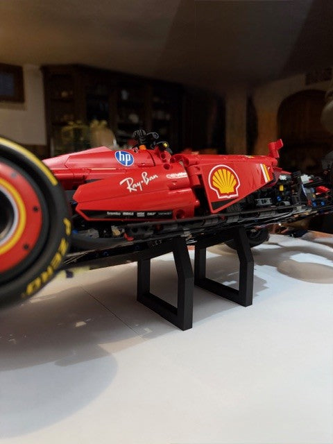 Supports d'exposition LEGO SF-24 Ferrari - Ensemble de 2 pièces imprimé en 3D