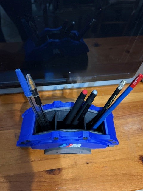 BMW M Performance Pen Holder - 3D Handcrafted Brake Caliper Print