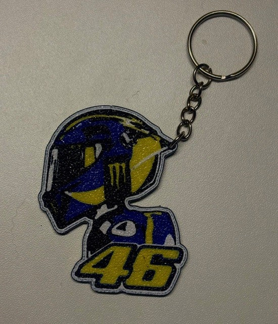 Portachiavi Valentino Rossi Stilizzato con 46