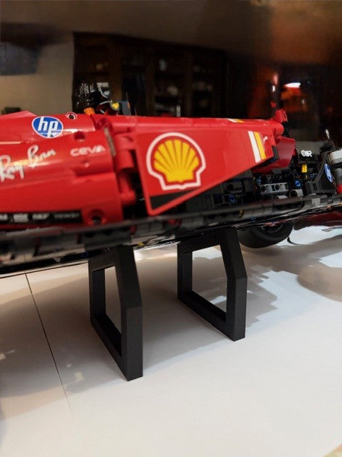 Supports d'exposition LEGO SF-24 Ferrari - Ensemble de 2 pièces imprimé en 3D