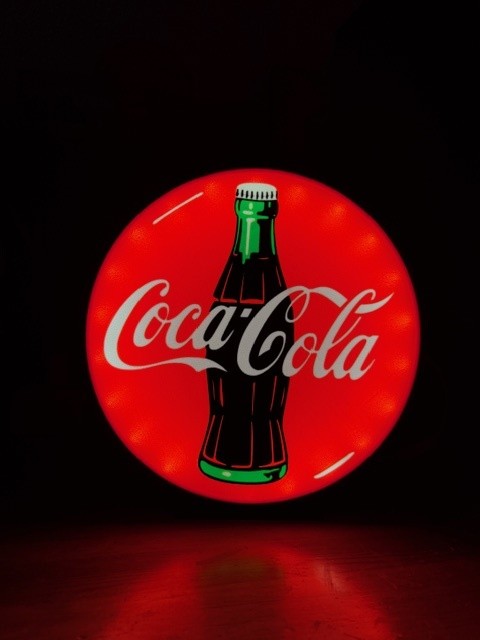 Lampada LED Coca-Cola - Design Vintage Stampa 3D Artigianale