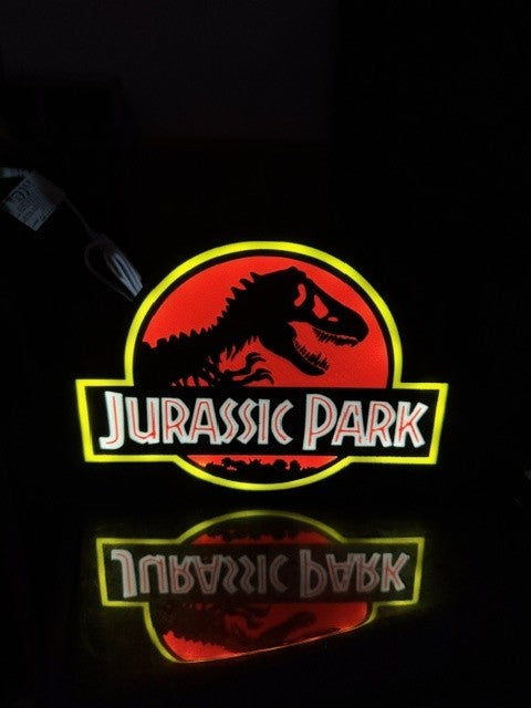 Lampada Jurassic Park - Quando i Dinosauri Illuminano la Notte