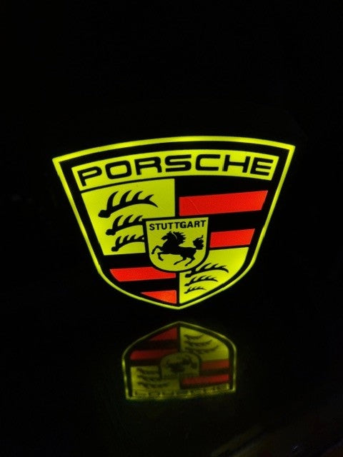 Porsche 3D Logo Lamp - Exclusive 3D Printed Design