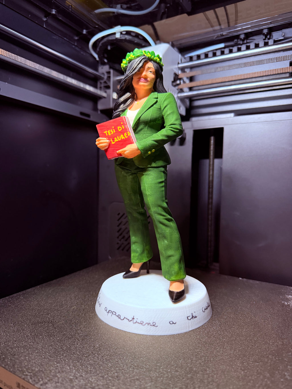 Statuetta 3D Personalizzata da Foto, Realizzata e Dipinta a Mano, Figurina Personalizzata in PLA, Regalo Unico e Originale