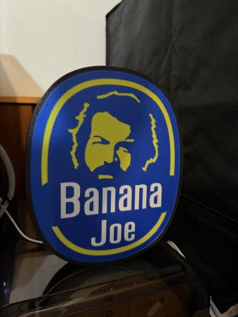 Lampada Bud Spencer Banana Joe 3D - Stile Chiquita Stampato in 3D