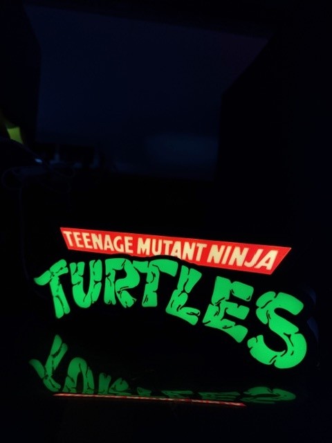 Lampe 3D Tortues Ninja - Illuminez votre monde comme un héros