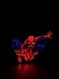 Spider-Man 3D LED Lamp - Handmade 3D Printed Spider-Man