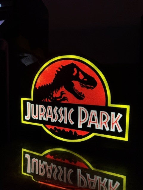 Jurassic Park Lamp - When Dinosaurs Light Up the Night