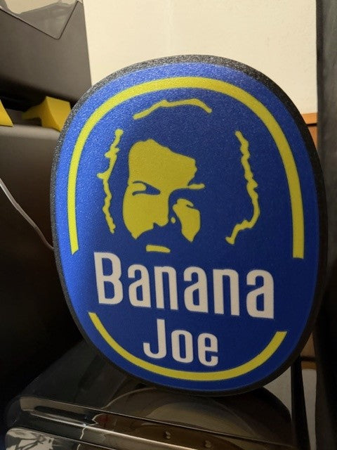 Lampada Bud Spencer Banana Joe 3D - Stile Chiquita Stampato in 3D