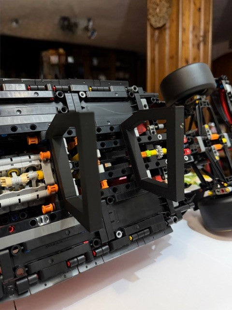 Supports d'exposition LEGO SF-24 Ferrari - Ensemble de 2 pièces imprimé en 3D