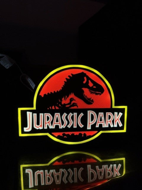 Jurassic Park Lamp - When Dinosaurs Light Up the Night