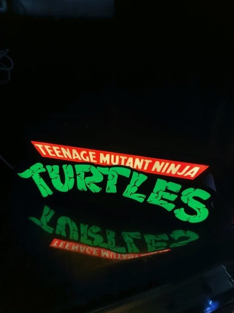 Lampada Tartarughe Ninja 3D - Illumina il Tuo Mondo da Eroe