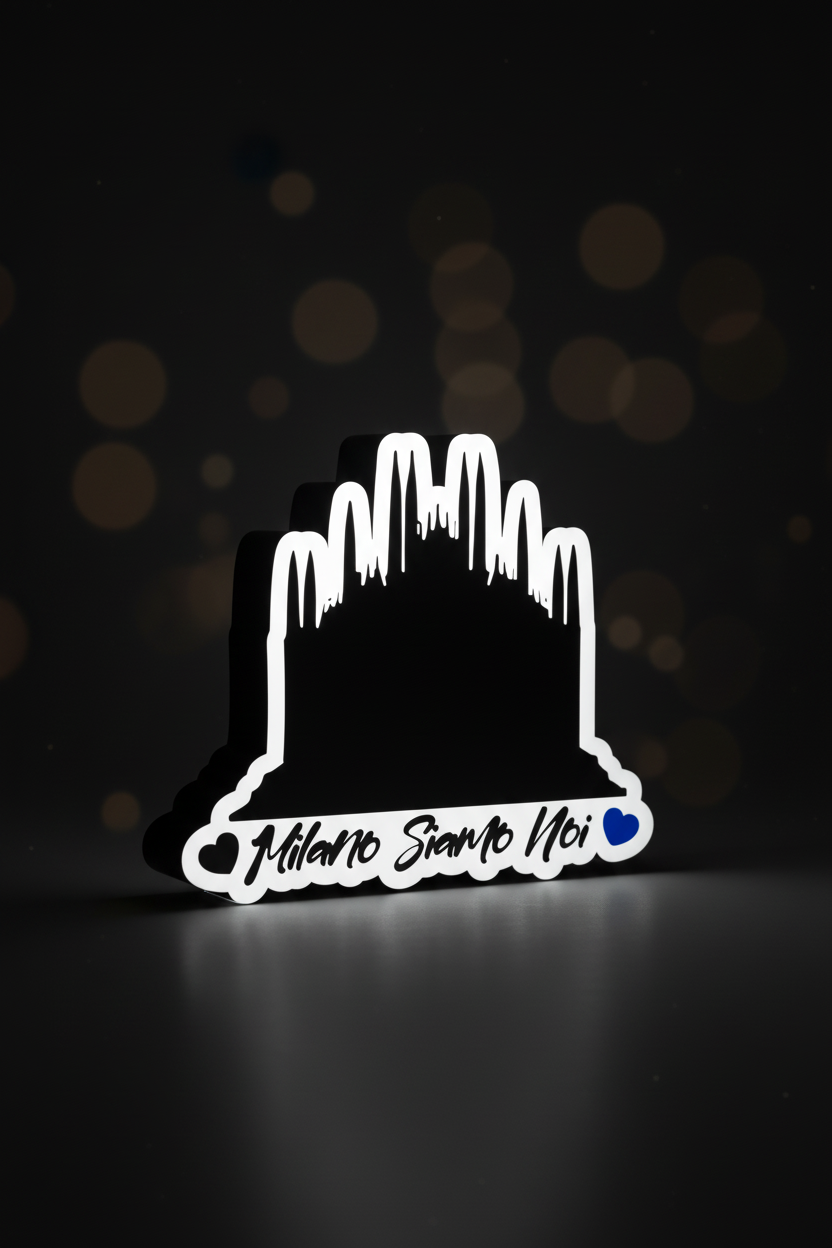 Lampada LED - Milano Siamo Noi ⚫🔵