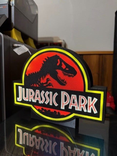 Jurassic Park Lamp - When Dinosaurs Light Up the Night