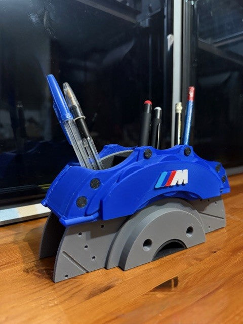 BMW M Performance Pen Holder - 3D Handcrafted Brake Caliper Print