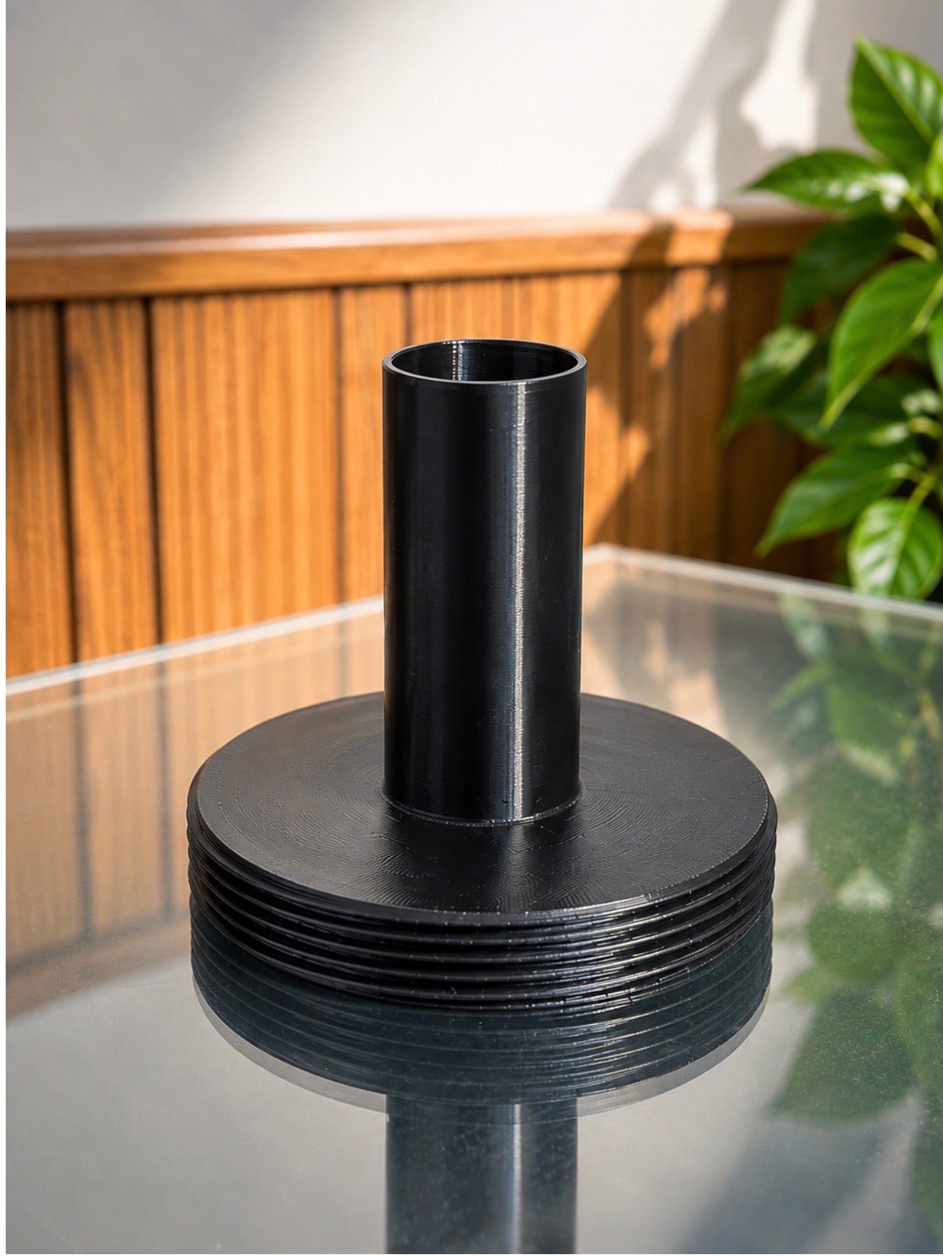 Adattatore Piscina Intex/Bestway – Filettato Interno, L60mm, PETG Nero