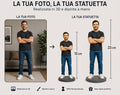 Statuetta 3D Personalizzata da Foto, Realizzata e Dipinta a Mano, Figurina Personalizzata in PLA, Regalo Unico e Originale