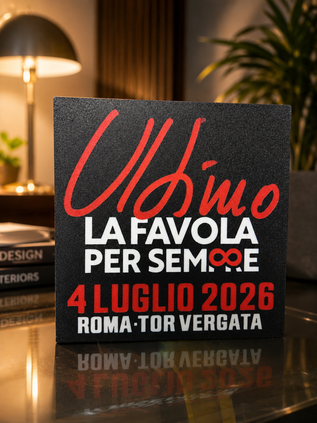 Lampada LED Ultimo – La Favola Per Sempre | Roma Tor Vergata 4 Luglio 2026