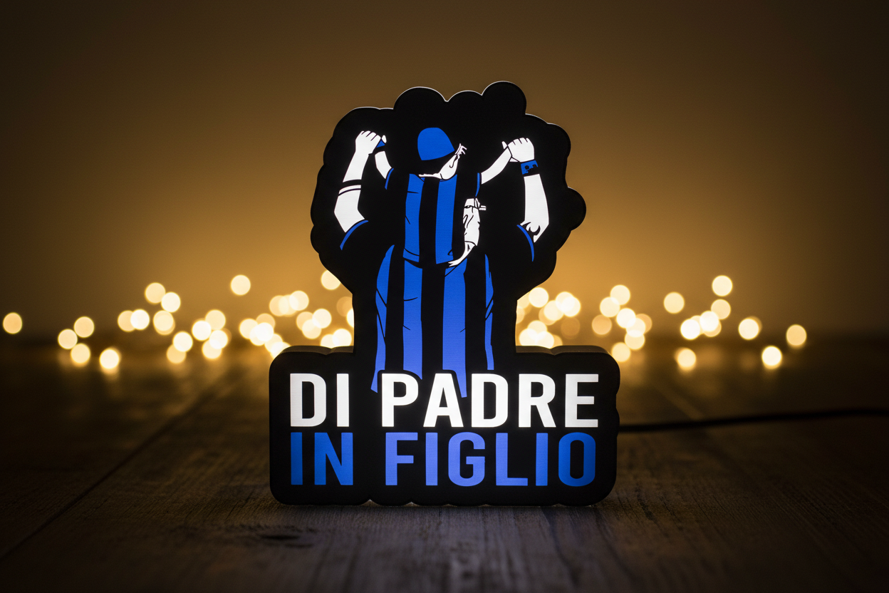 Dettaglio lampada con luci