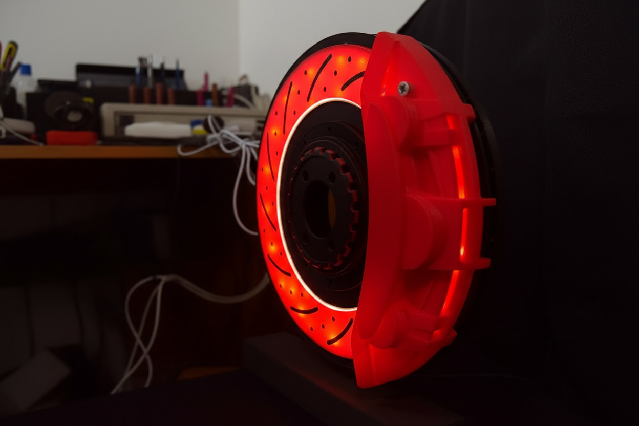 Lampada disco freno lato sinistro